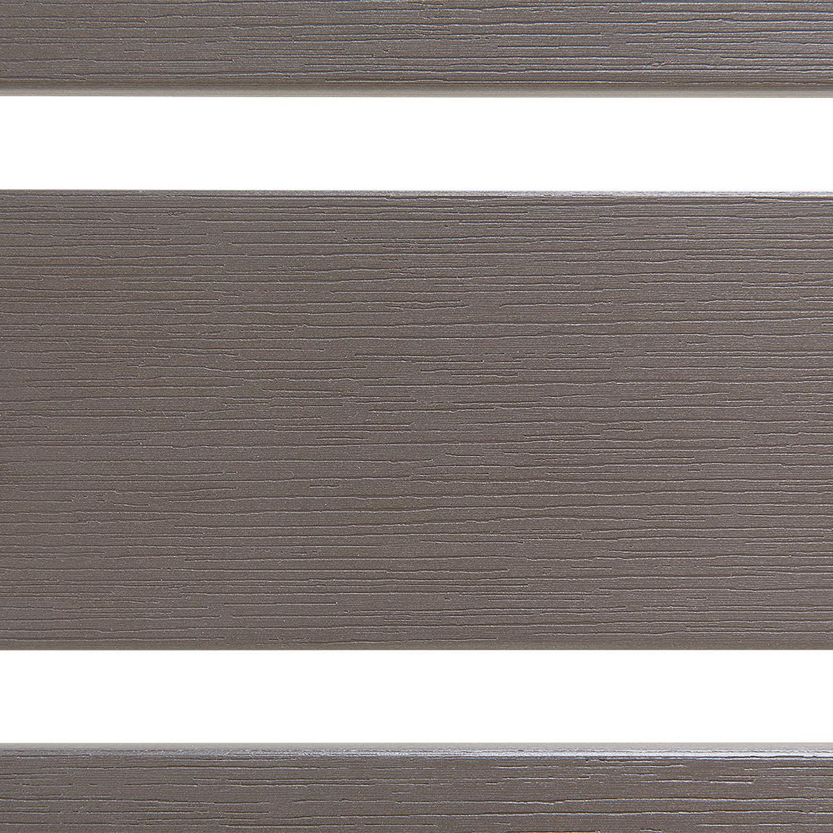 GARTENLIEGE grau Nardo - Grau, Metall (64/93/198cm) - Beliani
