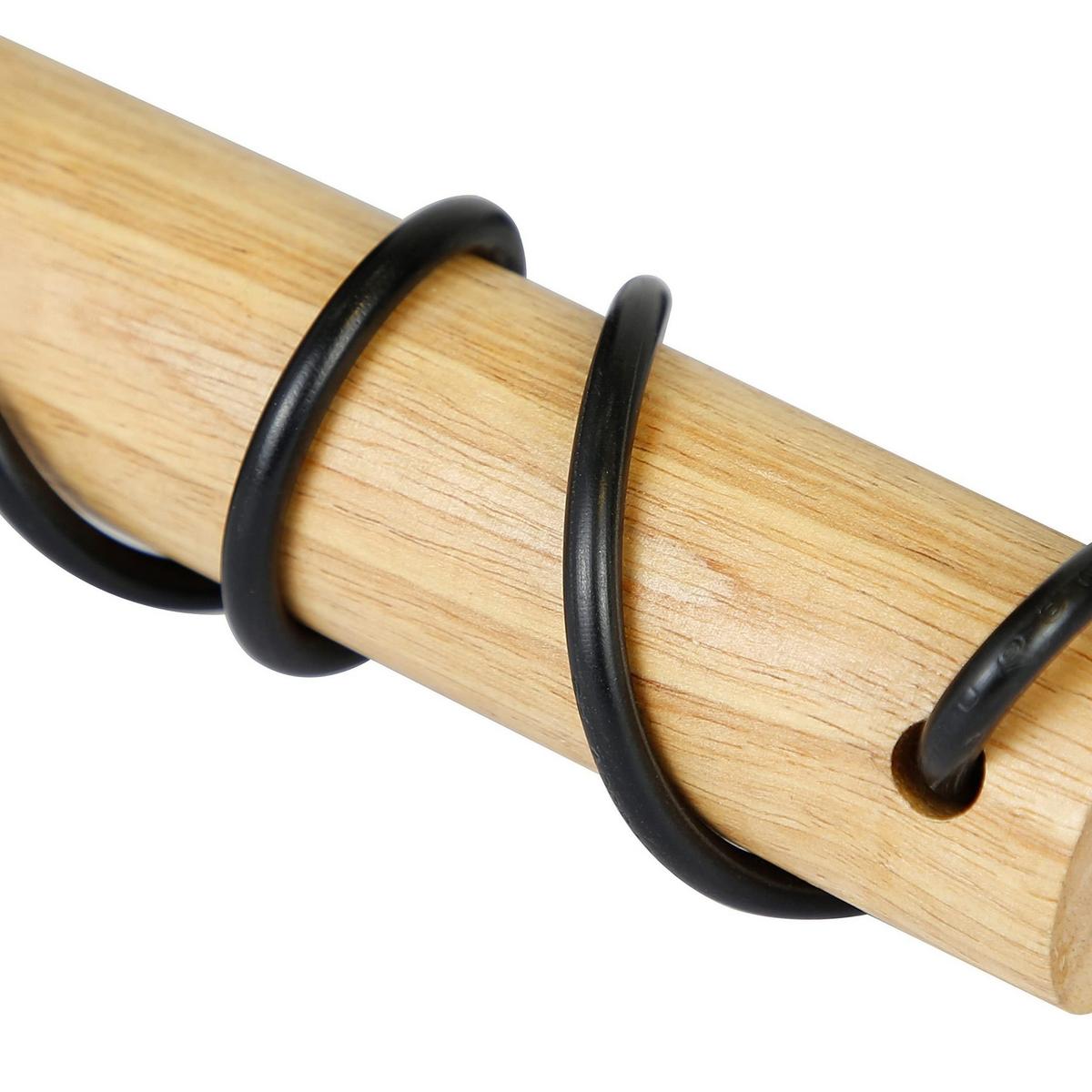 WANDLEUCHTE Kraftwerk - Schwarz, Holzwerkstoff (9/20/9cm) - Nettlife