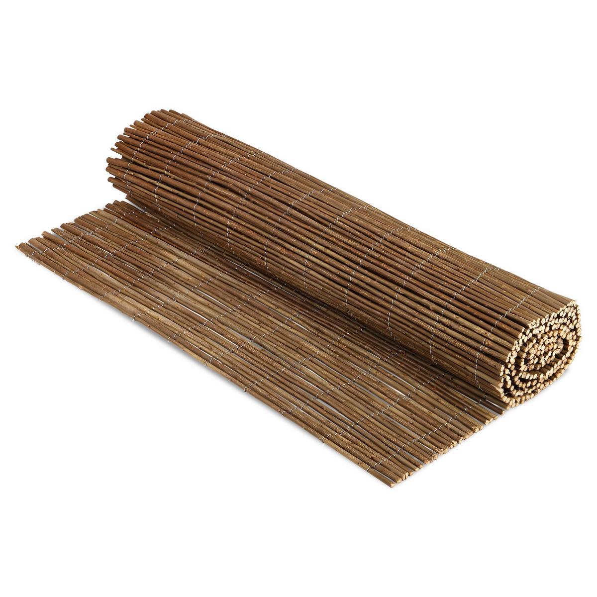 SICHTSCHUTZZAUN SolVision W79 500/120 cm Weide - Naturfarben, Kunststoff (500/120cm) - Sol Royal
