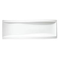 ANTIPASTITELLER NewWave weiß 42 x 15 cm - Weiß, Keramik (15/3.7/42cm) - Villeroy & Boch