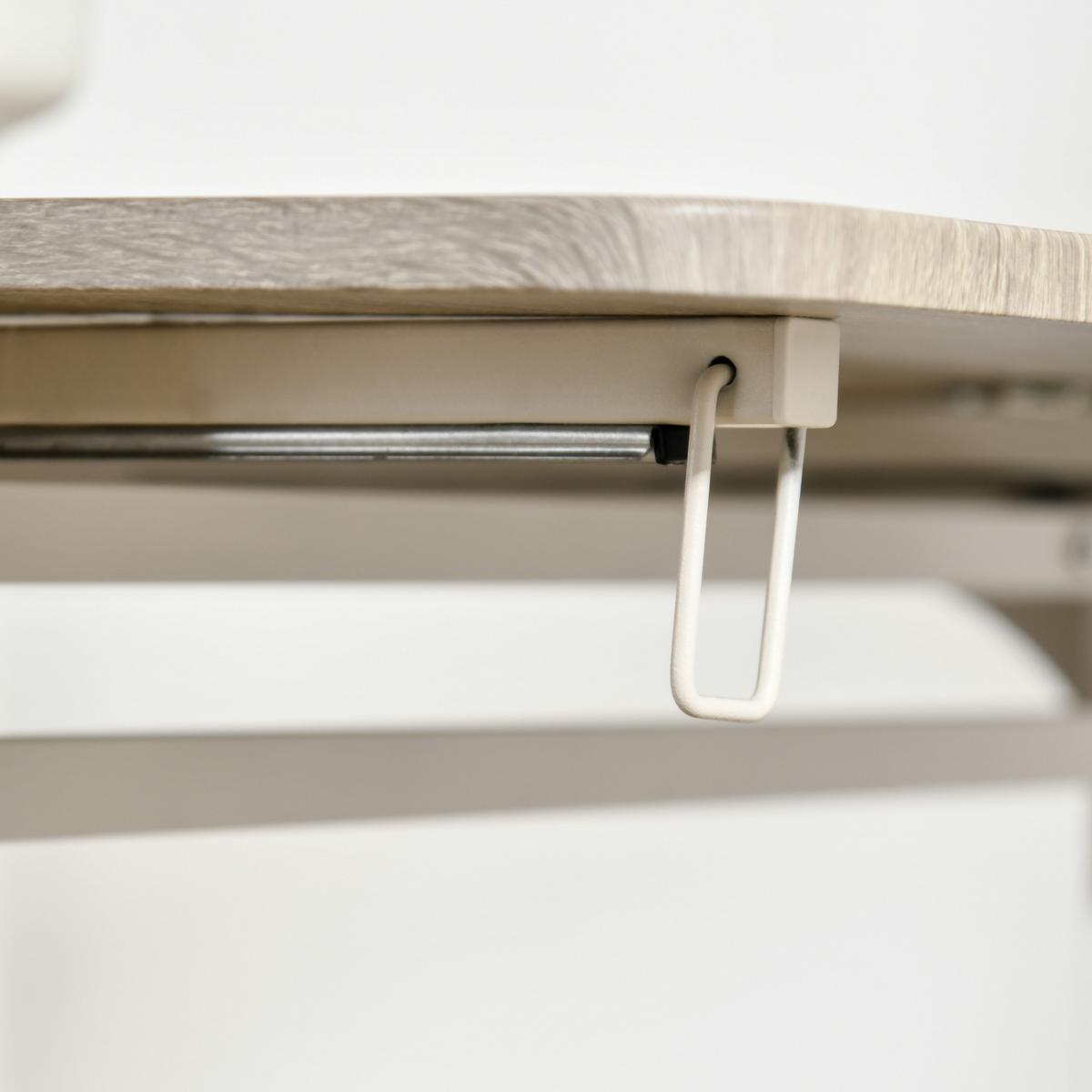 ESSGRUPPE, MDF, Stahl, Natur+Weiß - Naturfarben, Kunststoff (70/75/110cm) - HOMCOM