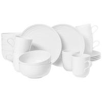 FRÜHSTÜCKS-SET Terra Weiß 18-tlg. - Weiß, Keramik (2/2/2cm) - Seltmann Weiden