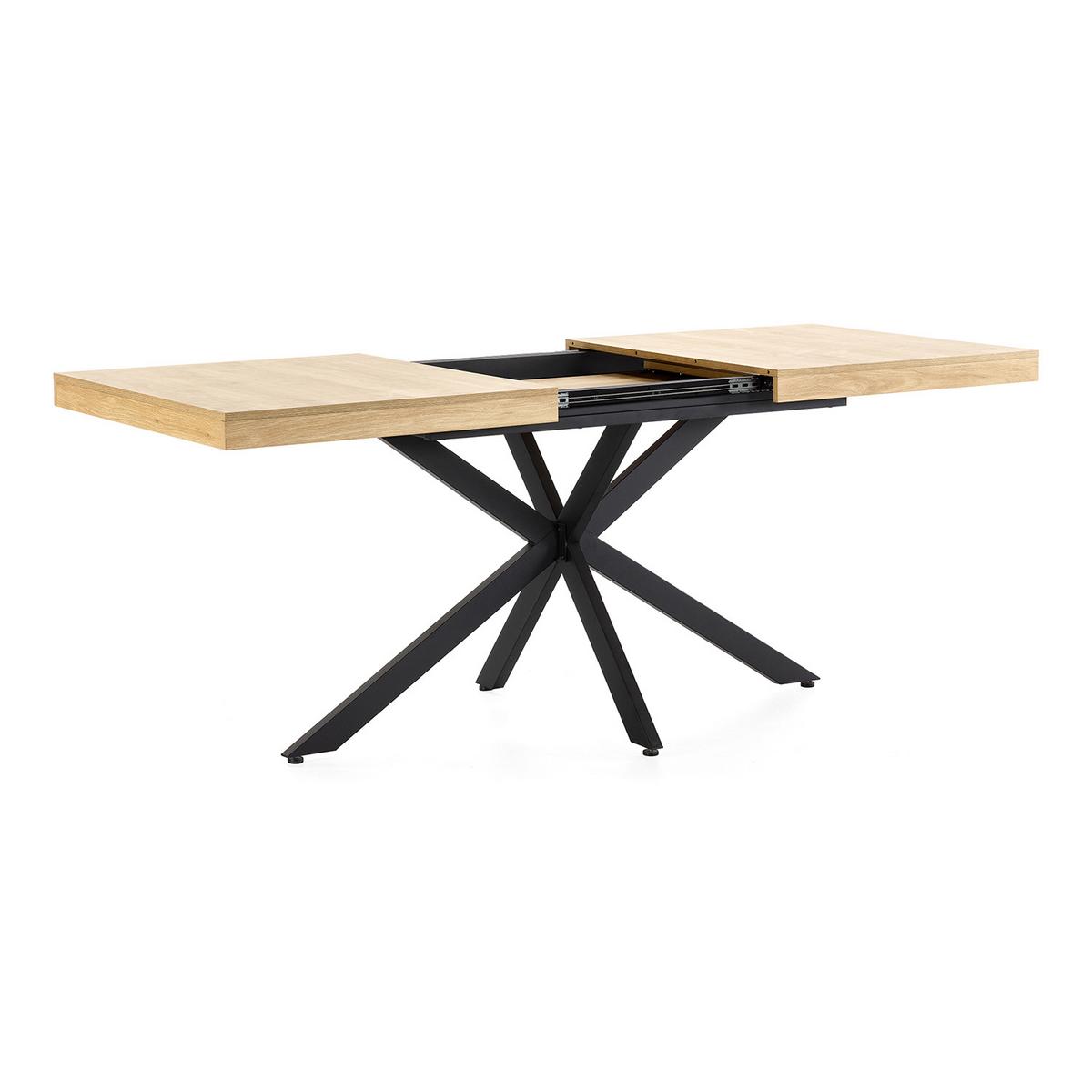 ESSTISCH Genova in Eiche, 140-180 cm - Eichefarben, Holzwerkstoff (80/140/75cm) - VS Venta-stock