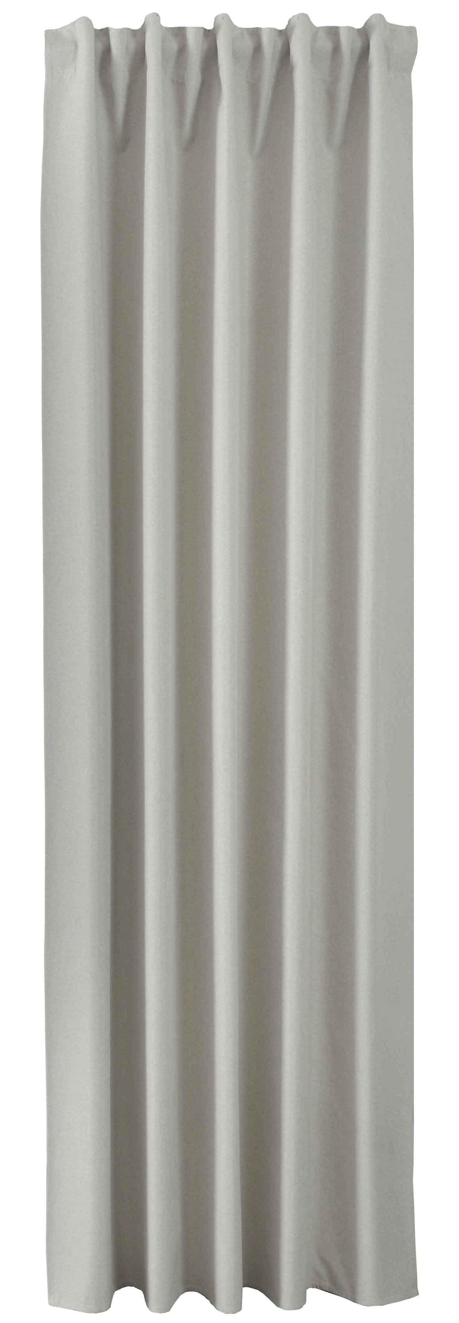 VORHANG BOSTON DARK HxB 245x140 cm Creme - Creme, Textil (140/245cm) - Gardinenbox