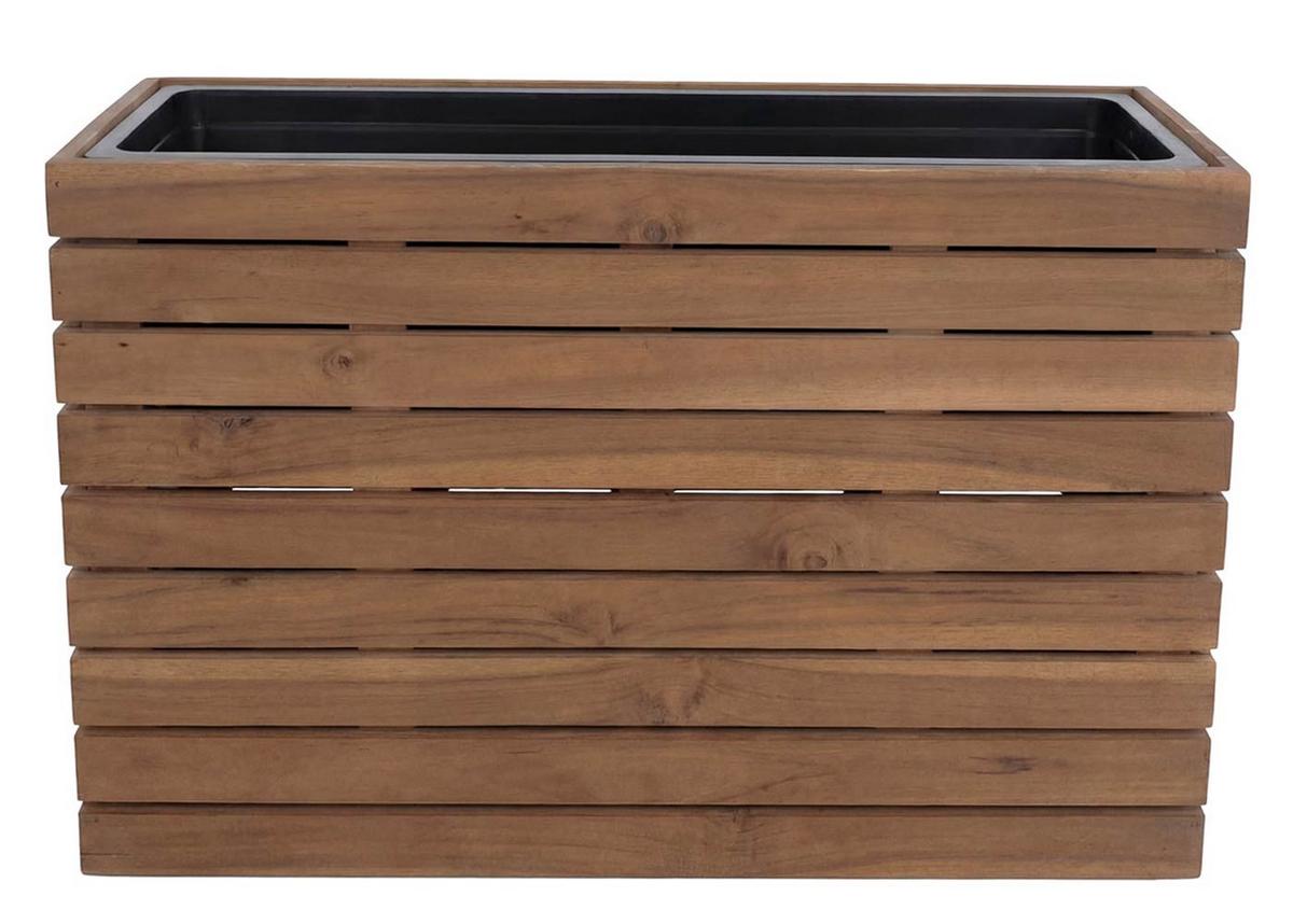 PFLANZKASTEN Hellbraun - Hellbraun, Holz (63/41/23cm) - MCW