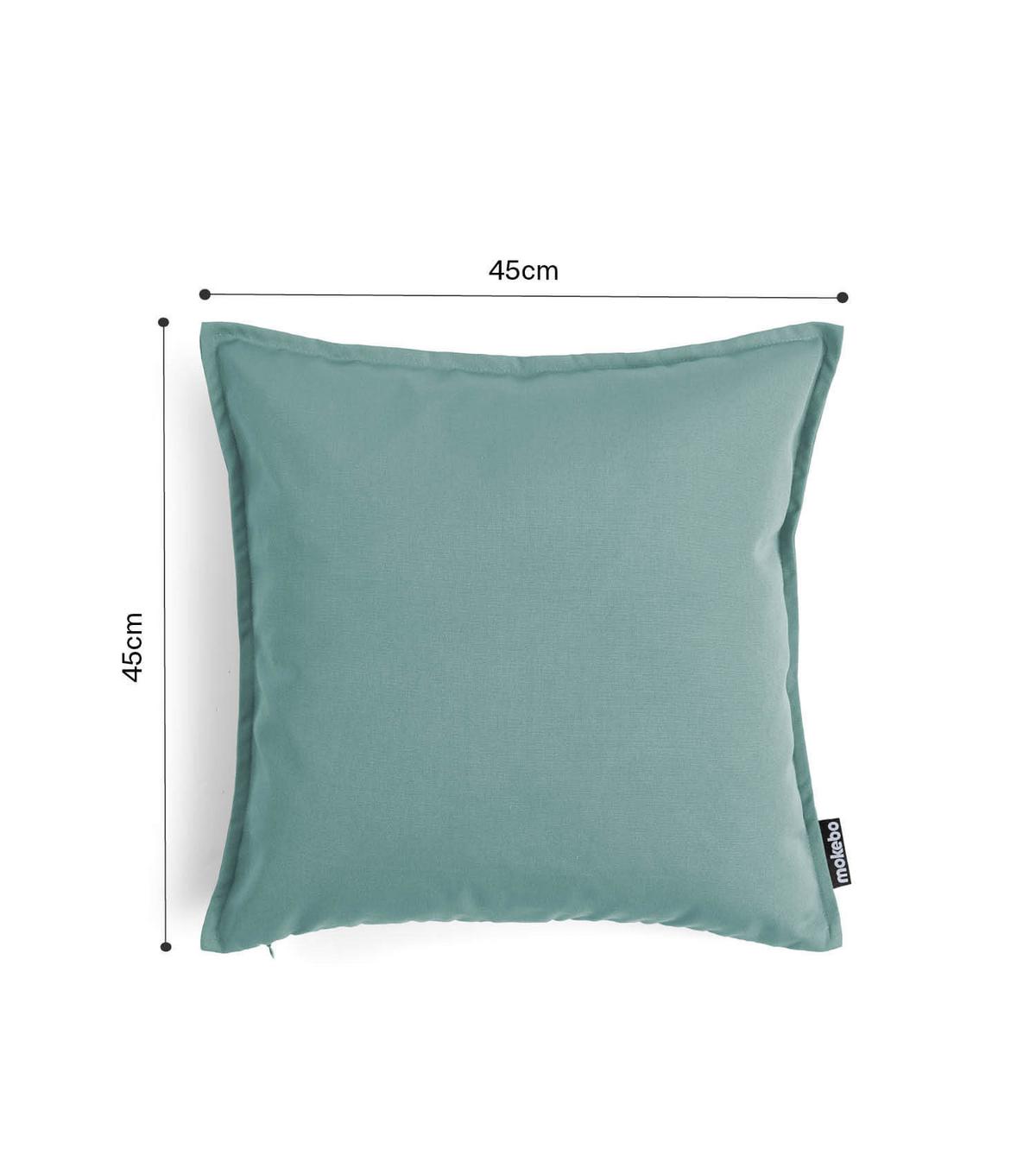 KISSENHÜLLE Die Auszeit - Grün, Textil (45/1.5cm) - Mokebo