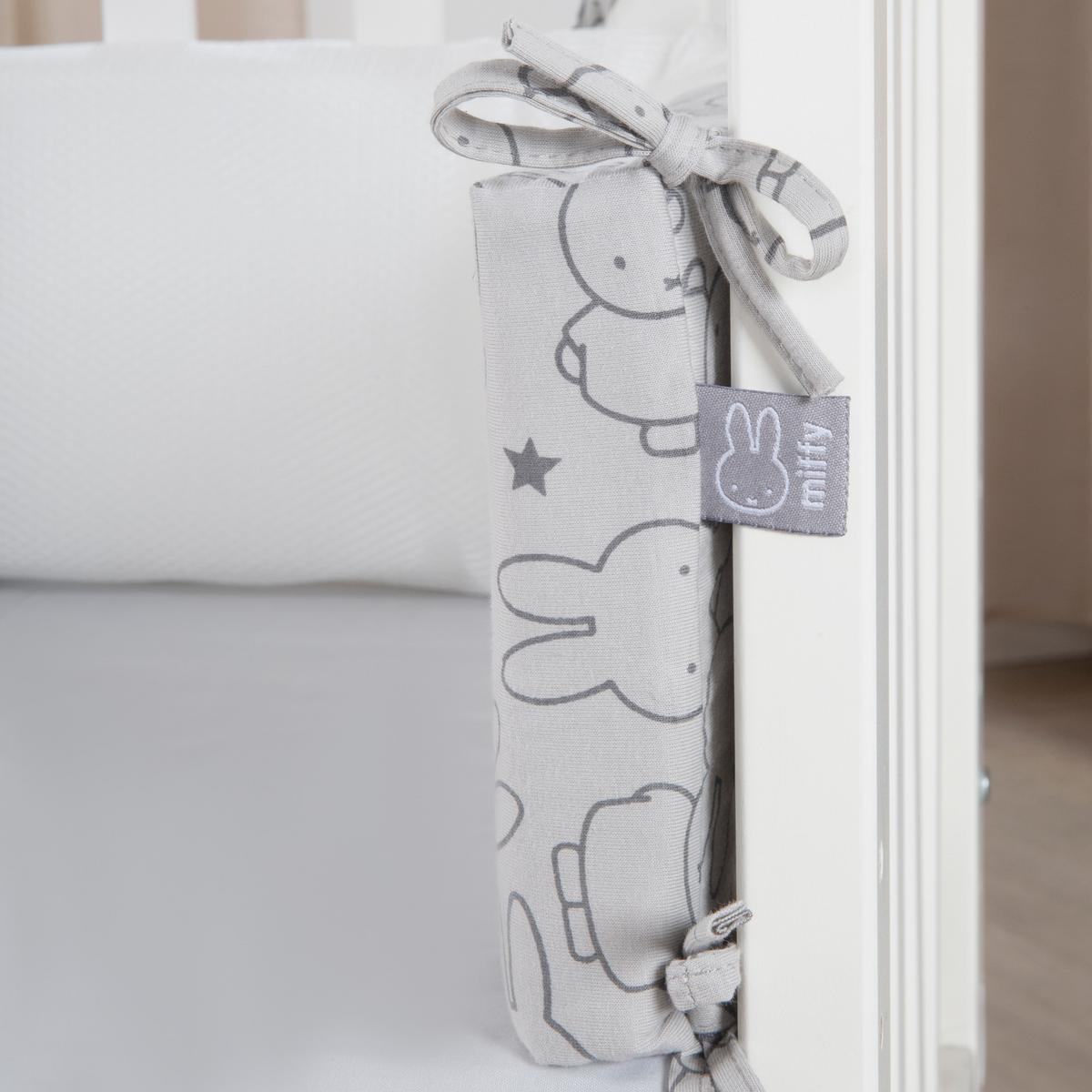 NESTCHEN Miffy Air PLUS 'safe asleep' - Grau, Textil (170/4cm) - Roba