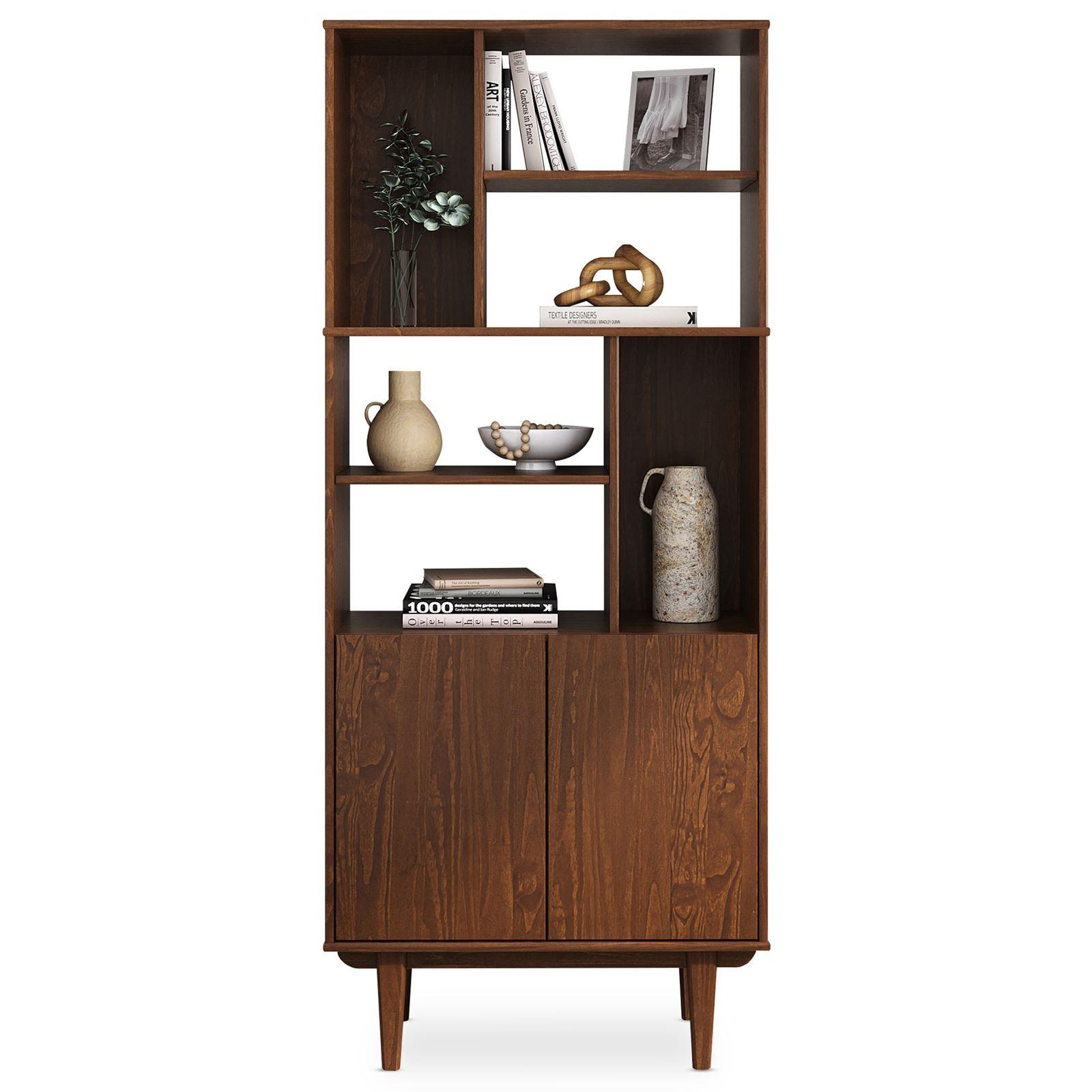 WOHNZIMMERSCHRANK SIMONA Kastanie - Kastanienfarben, Holz (80/188/37cm) - IDIMEX