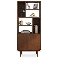 WOHNZIMMERSCHRANK SIMONA Kastanie - Kastanienfarben, Holz (80/188/37cm) - IDIMEX