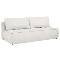 SCHLAFOSOFA Doris mit Schlaffunktion und Bettkasten, DL-System, Hellbeige - Beige, Textil (210/88/100cm) - Beautysofa