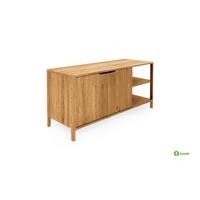 KOMMODE PAUL - Wildeiche, Holz (140/64/50cm) - byoak