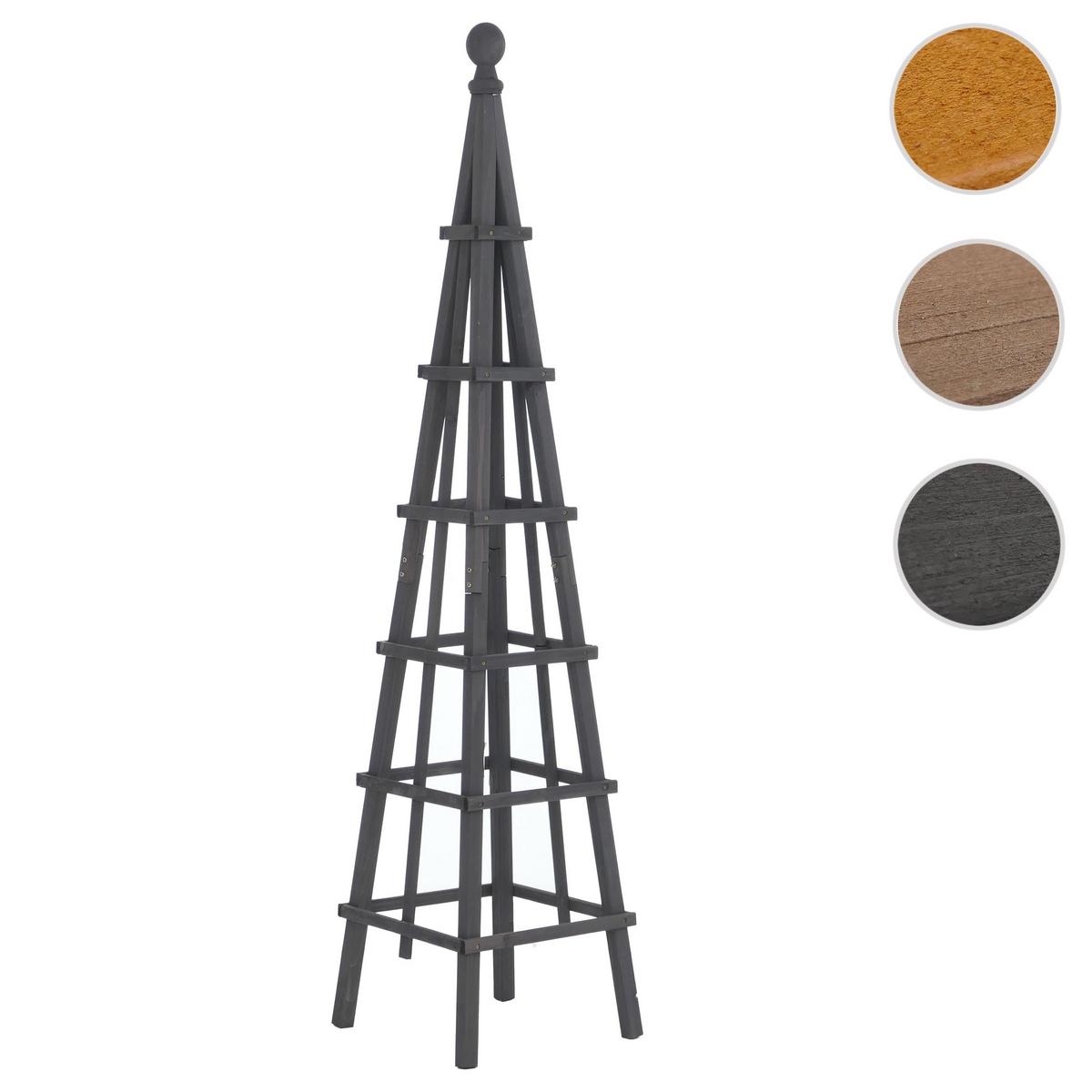RANKGITTER Anthrazit - Anthrazit, Holz (33/148/33cm) - MCW