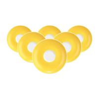 ESPRESSOUNTERTASSEN Liberty Pure Colors Yellow Glow ø 12 cm 6er Set - Gelb, Keramik (12cm) - Seltmann Weiden
