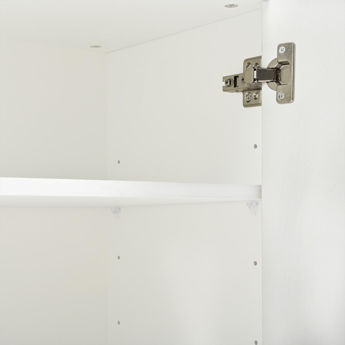 SIDEBOARD weiß stauraum kommode schrank - Weiß, Holzwerkstoff (120/99/35cm) - Urban Meuble