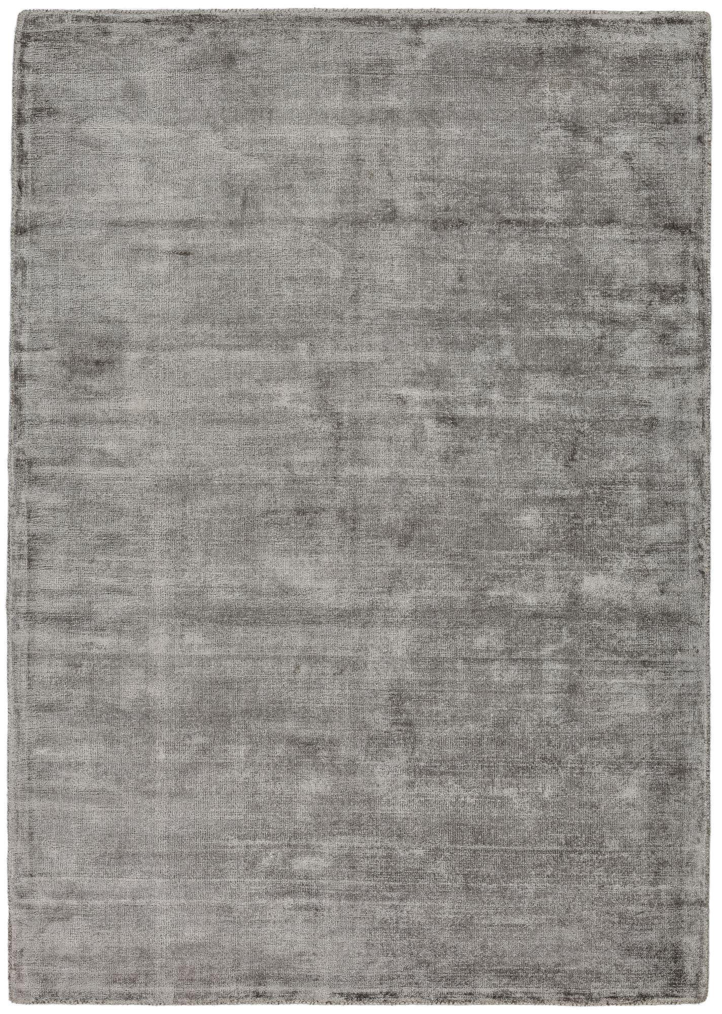 VISKOSETEPPICH Star 240x340 cm - Grau, Textil (240/340cm) - THEKO