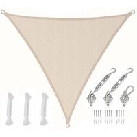 SONNENSEGEL Luftdurchlässig 300 cm Beige - Beige, Kunststoff (300/300cm) - Amanka