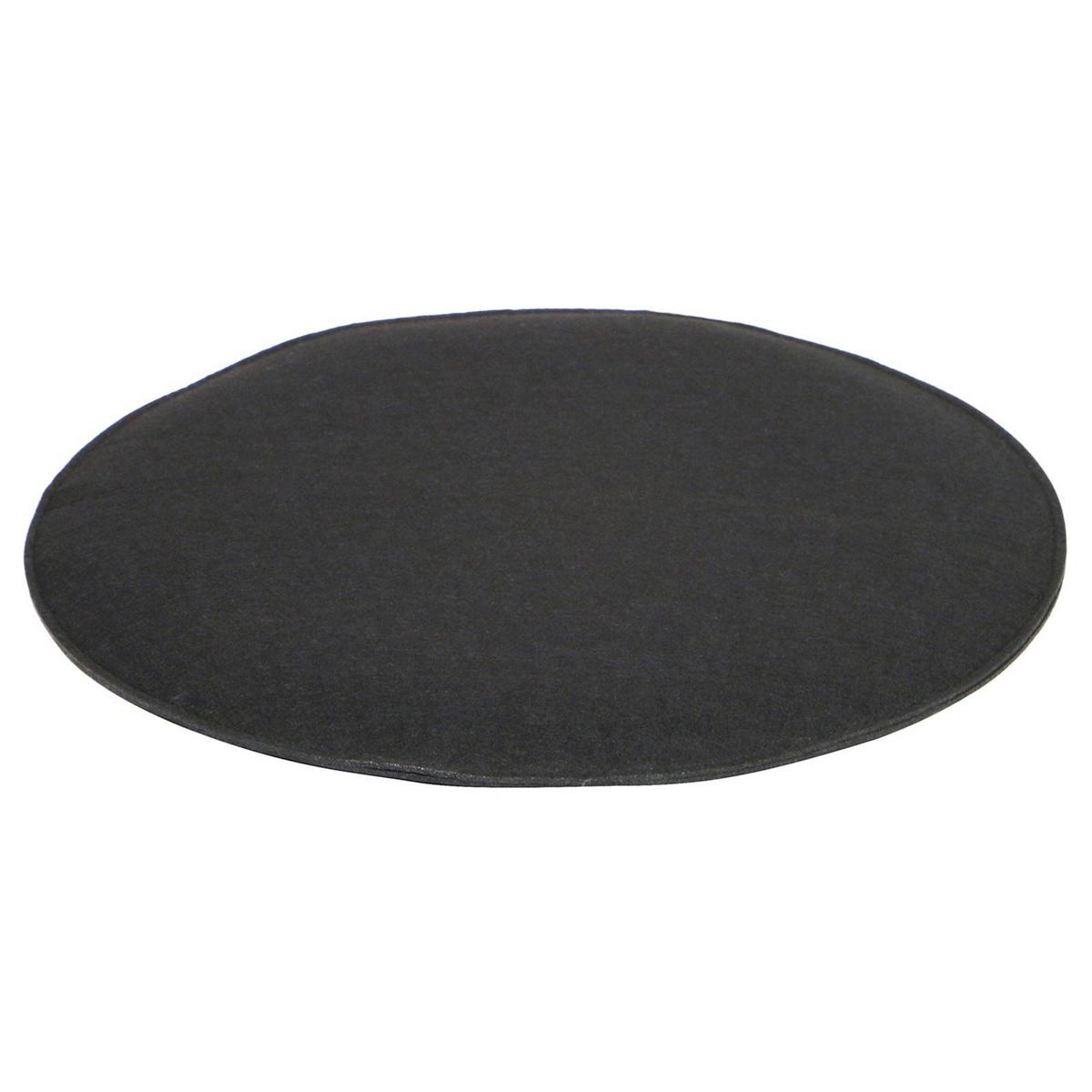 SITZKISSEN JONITA 4er-Set schwarz - Schwarz, Textil (35/35/2cm) - IDIMEX