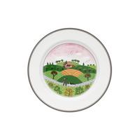 FRÜHSTÜCKSTELLER JÄGER Design Naif bunt ø 21 cm - Multicolor, Keramik (21cm) - Villeroy & Boch
