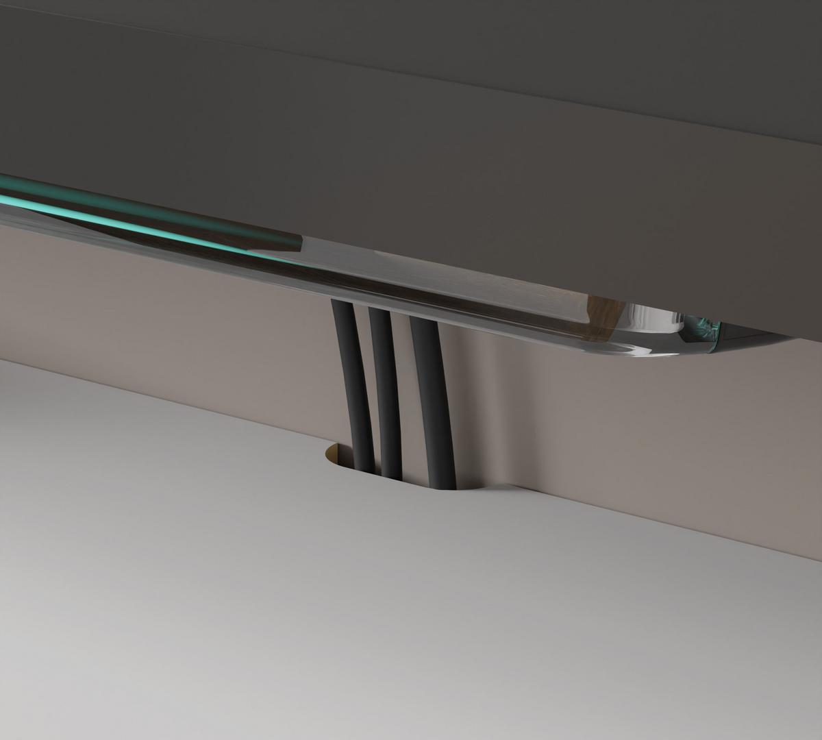 TV LOWBOARD Weiß 90/20/22 - Weiß, Holzwerkstoff (90/20/22cm) - RAUMHIRSCH FURNITURE
