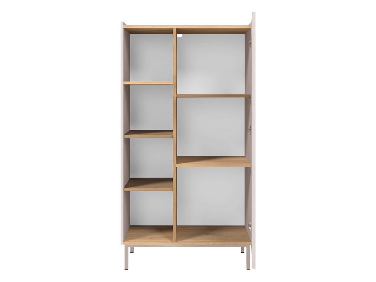 REGAL System 77 - Kaschmir, Holzwerkstoff/Metall (74/140/44cm) - MIRJAN24