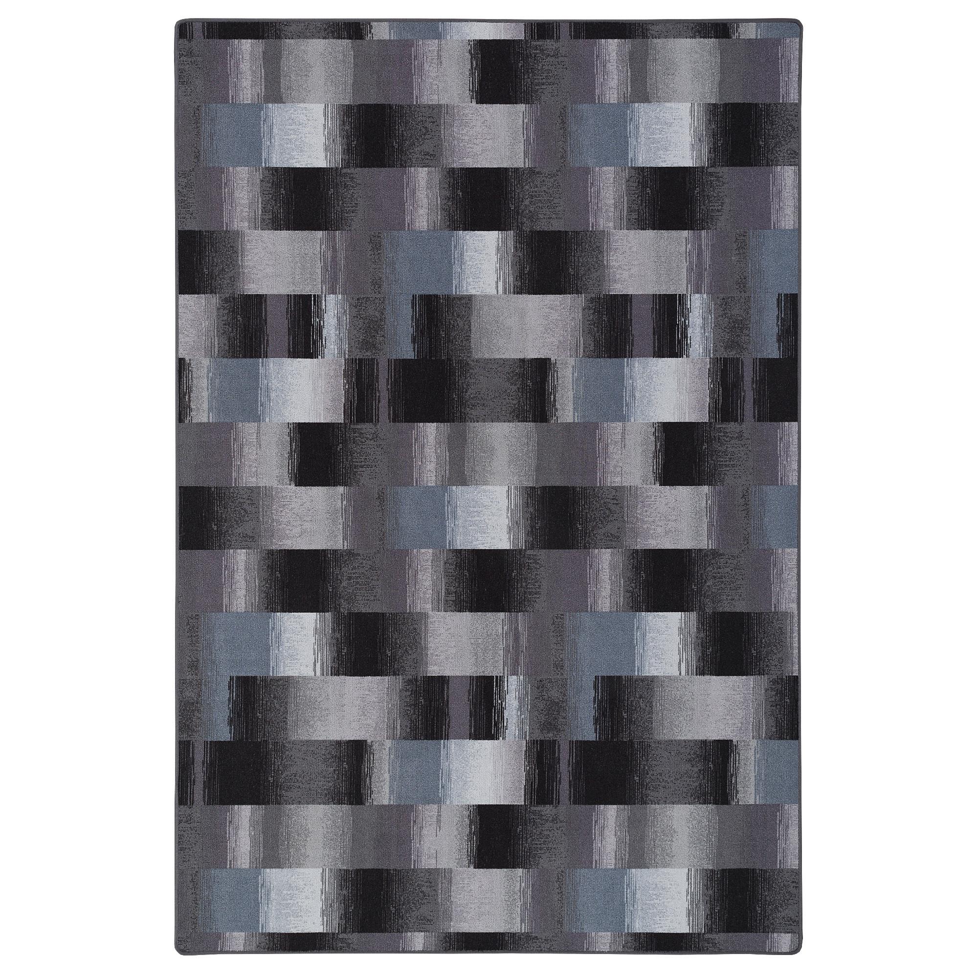 DESIGNER VELOUR TEPPICH MYSTIC KARO - Blaugrau, Textil (200/250cm) - Snapstyle