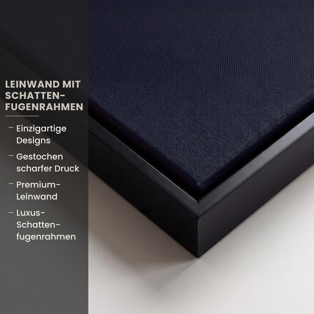 LEINWAND Bilder mit Rahmen - Weltkarte - Bunt - Graffiti - 60x90 - Multicolor, Textil (60/90cm) - MuchoWow