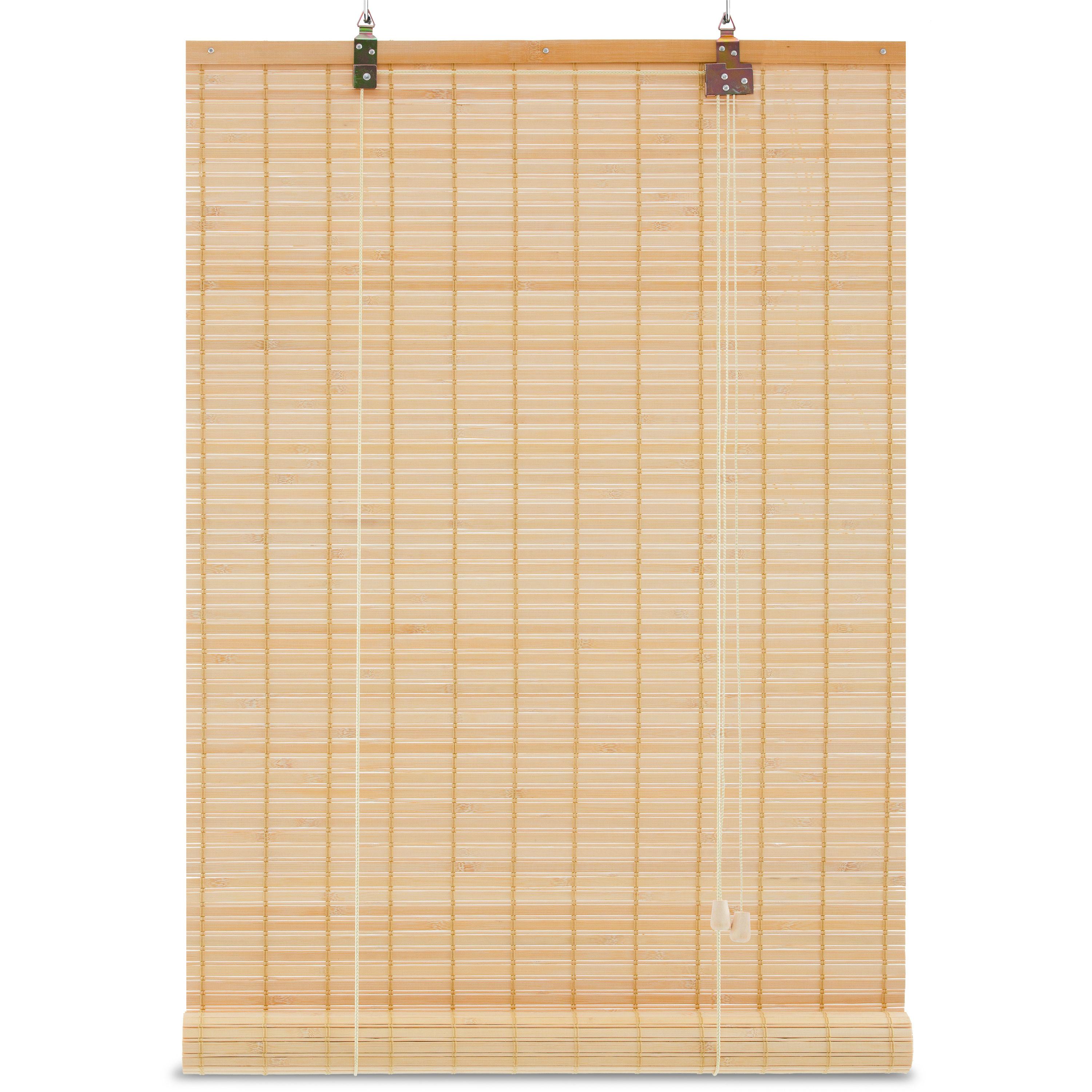 BAMBUSROLLO SolDecor BR7 90x220cm Natur - Naturfarben, Holz (90/220cm) - Sol Royal