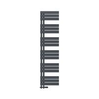 HEIZKÖRPER wasserführend Anthrazit 159,9/40/5,9 cm - Anthrazit, Metall (40/159.9/5.9cm) - EMKE
