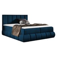 BOXBETT Venezia - H3 - Blau, Holz (160/200cm) - MIRJAN24
