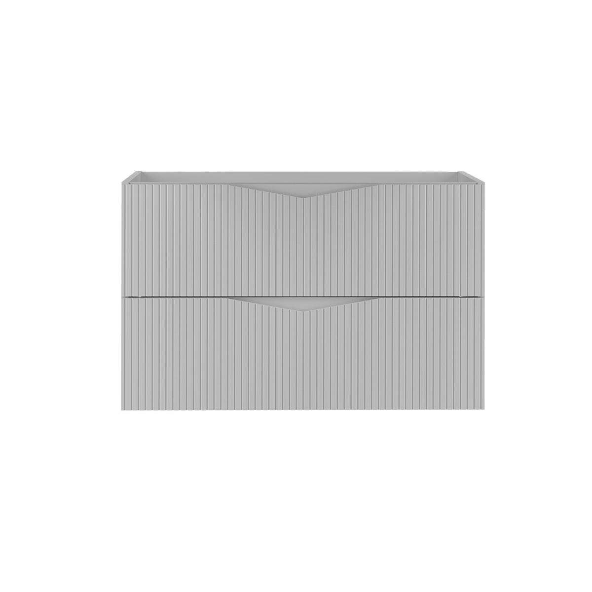 WASCHTISCHUNTERSCHRANK 80cm Tao Weiß - Weiß, Holzwerkstoff (80/50/46.5cm) - Petits-meubles