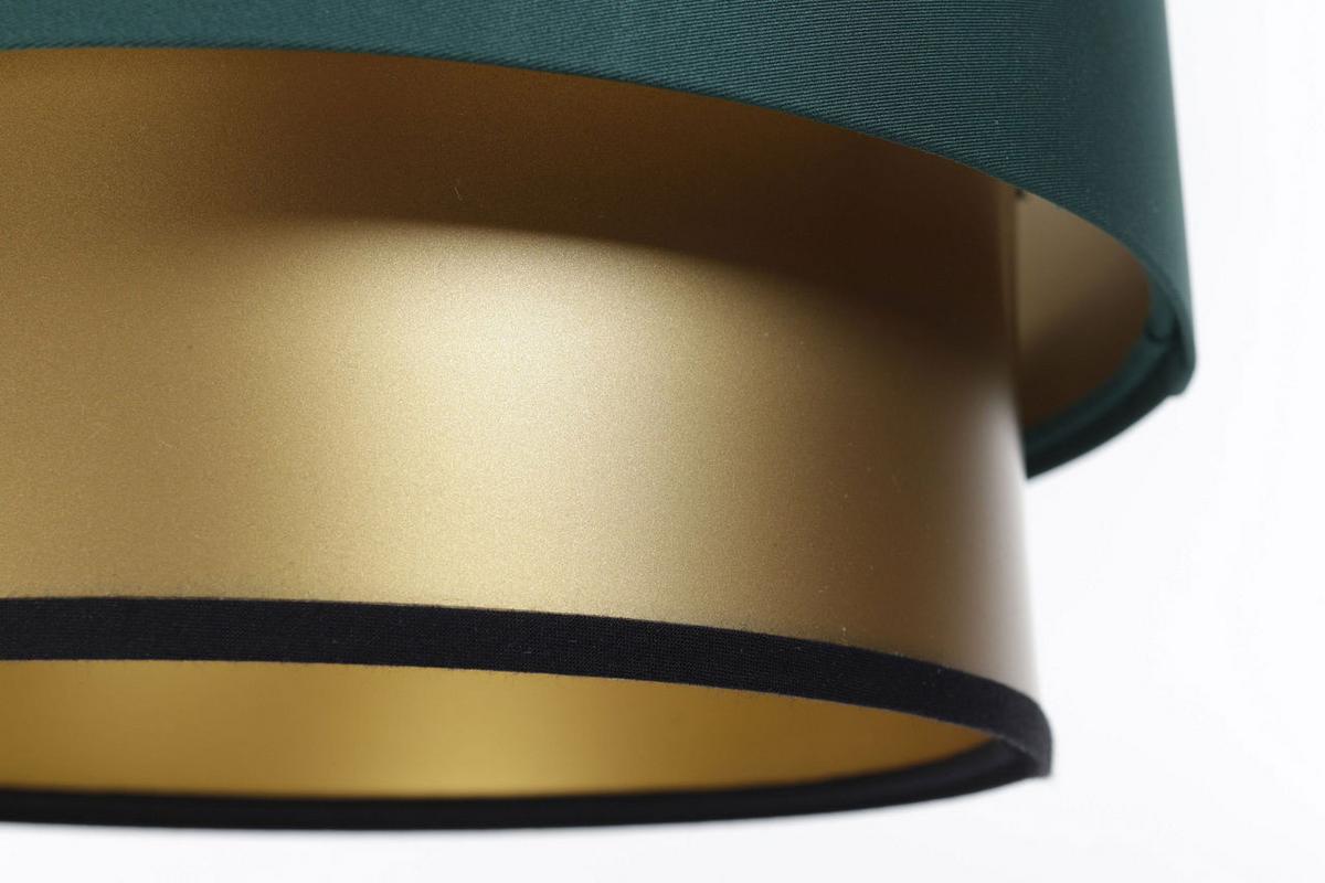 HÄNGELEUCHTE Grün 30/88 cm - Goldfarben, Kunststoff (30/2.6/88cm) - ONZENO