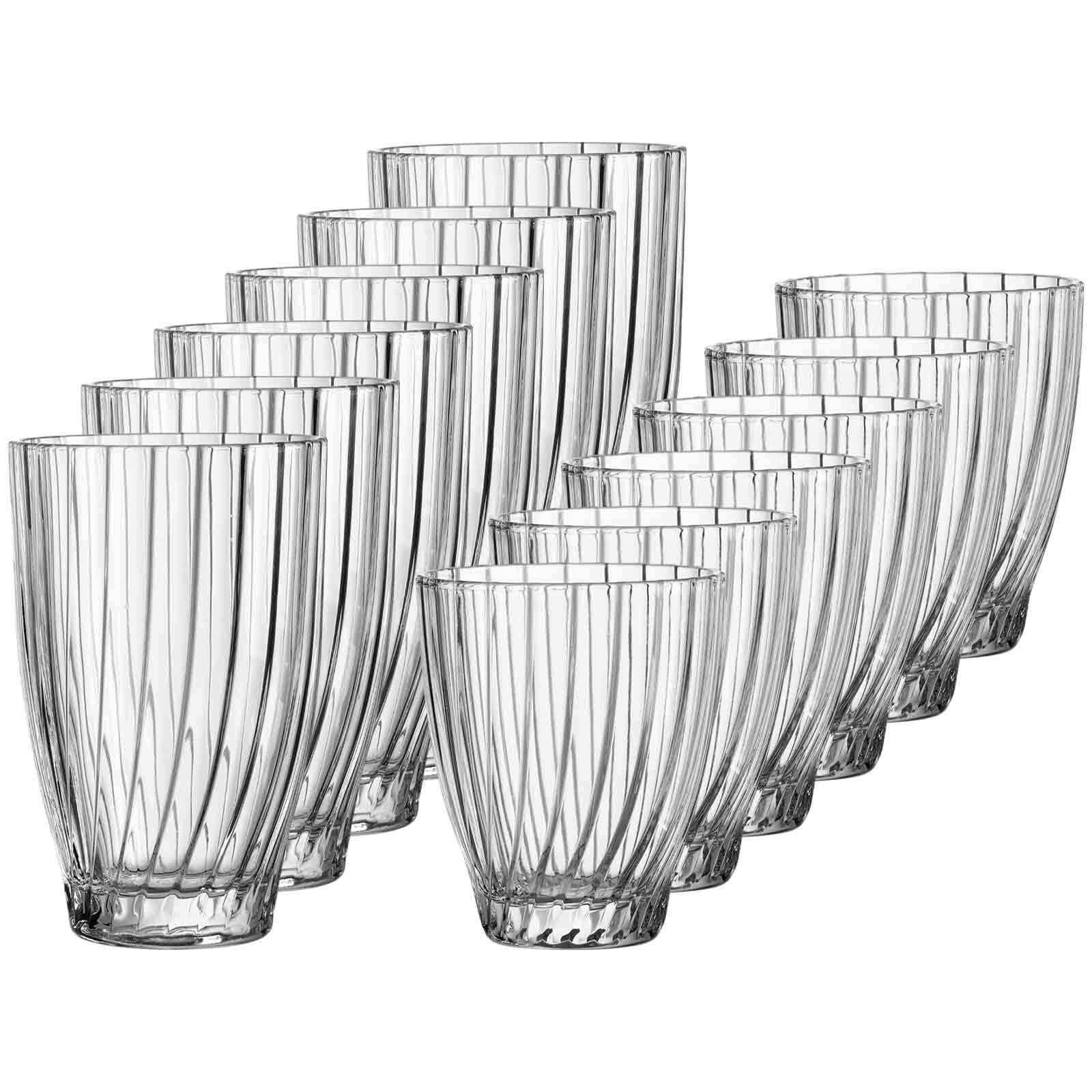 TRINKGLÄSER-SET Samba transparent 12-tlg. - Transparent, Glas (0.001L) - Ritzenhoff Breker