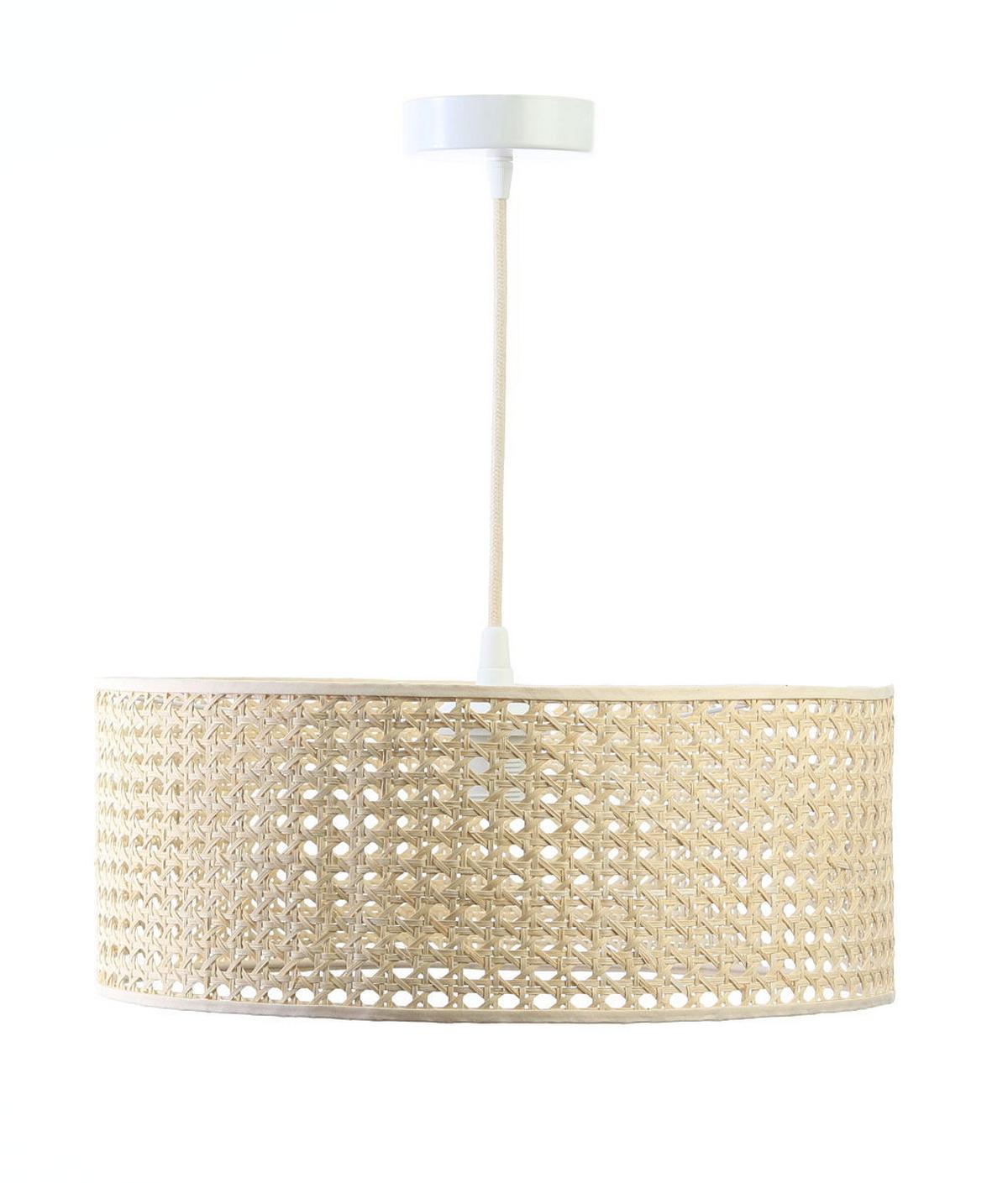 HÄNGELEUCHTE Beige 50/20 cm - Beige, Kunststoff (50/0.5/20cm) - ONZENO