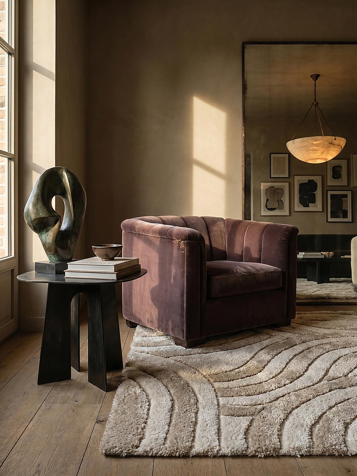 TEPPICH NADD, abstrakt, Natur, 200 x 290 cm - Beige, Textil (200/290cm) - KADIMA DESIGN