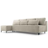 ECKSOFA Maroko Beige Onega 14 Ausführung: Links - Beige, Textil (251/1cm) - imoebel24