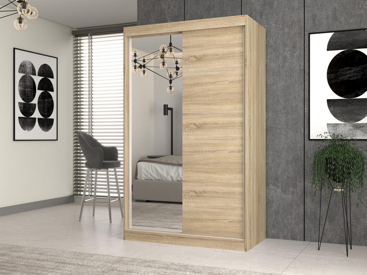 KLEIDERSCHRANK Sonoma 120/200/61 - Eiche Artisan, Holzwerkstoff (120/200/61cm) - RAUMHIRSCH FURNITURE
