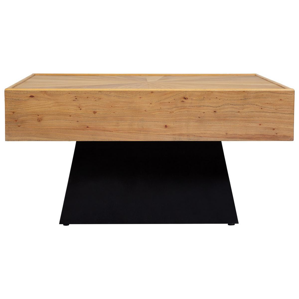 COUCHTISCH aus Holz 80x80x40 cm - Braun, Holz (80/80/40cm) - Wanderlust