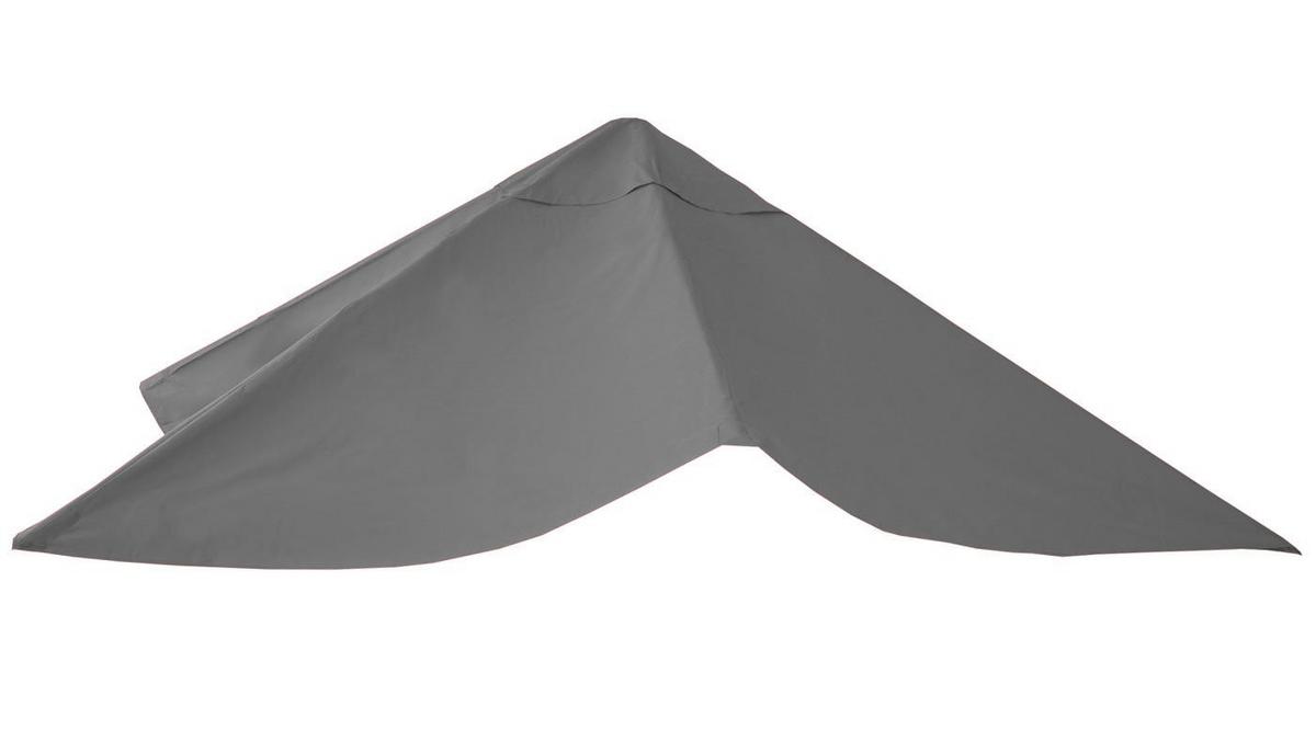 ERSATZ-BEZUG FÜR SCHIRM Anthrazit - Anthrazit, Textil (335/335cm) - MCW
