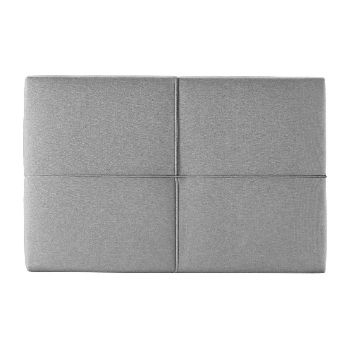 KOPFTEIL Sicilia 90x60 cm Grau - Grau, Textil (6/90/90cm) - VS Venta-stock
