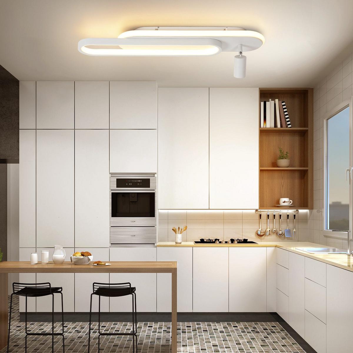 LED-DECKENSTRAHLER Dobson 60/13/15.5cm - Weiß, Metall (60/13/15.5cm) - Nettlife