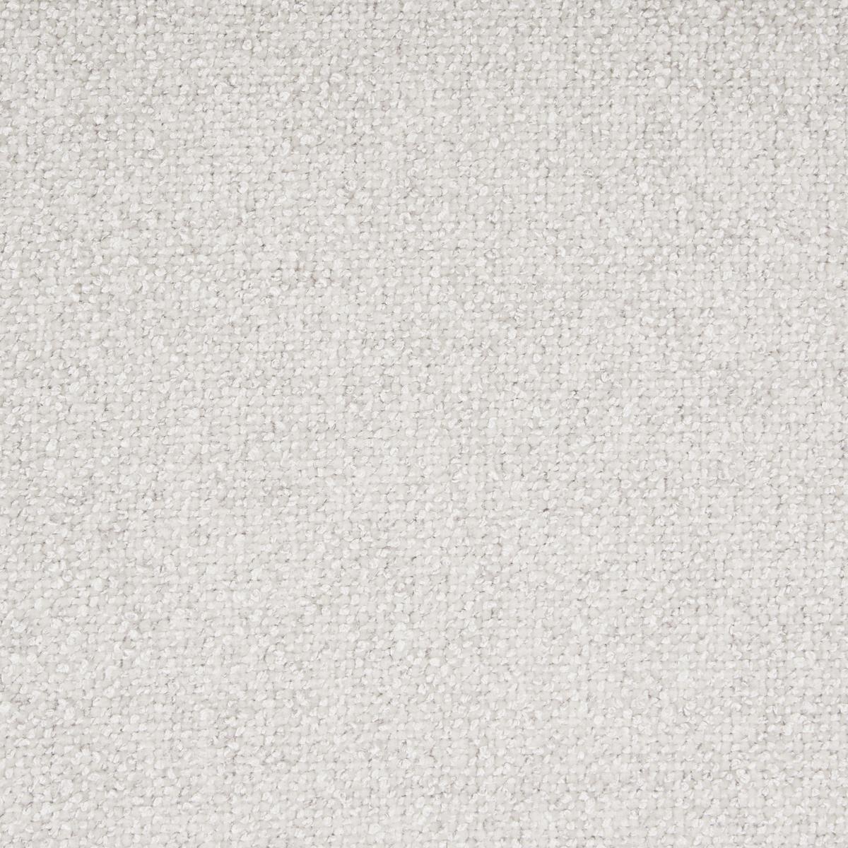 OTTOMANE Stoff Weiß Hogbo - Weiß, Textil (100/45/70cm) - Beliani