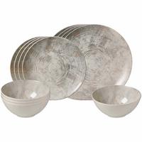 BASIC-SET Cecina Perle 12-tlg. - Weiß, Keramik (2/2/2cm) - Ritzenhoff Breker