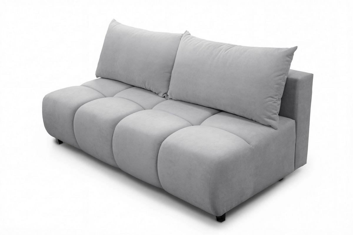 SCHLAFSOFA Xenio Mit Schlaffunktion - Grau, Holzwerkstoff/Textil (196/103/100cm) - Fun Möbel