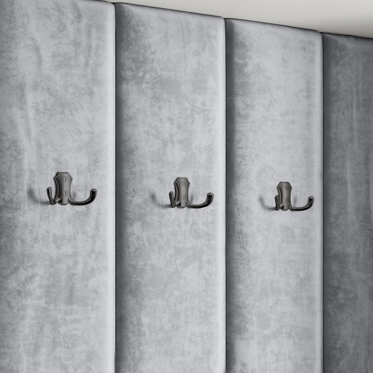 GARDEROBENSCHRANK REMA 180/240/60 cm Modern Eichefarben - Eichefarben/Hellgrau, Holzwerkstoff (180/240/60cm) - MASSENO