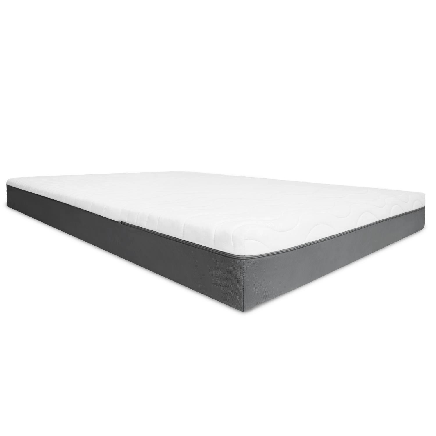 KALTSCHAUMMATRATZE 80x200 cm – 7-Zonen Komfortmatratze H3 mit waschbarem Bezug, ca. 13 cm - Weiß, Textil (80/200cm) - Mister Sandman