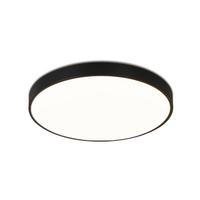 LED-DECKENLEUCHTE Grimmenwall 21.0/5.7/21.0 cm - Schwarz, Metall (21/21/5.7cm) - ZMH