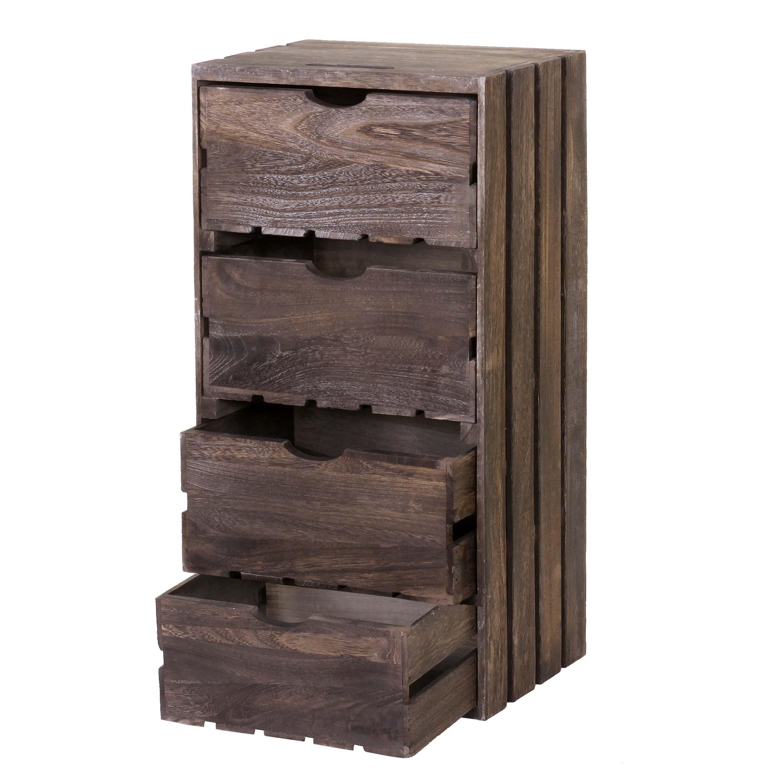 KOMMODE Braun - Braun, Holz (32/70/26cm) - MCW