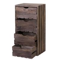 KOMMODE Braun - Braun, Holz (32/70/26cm) - MCW