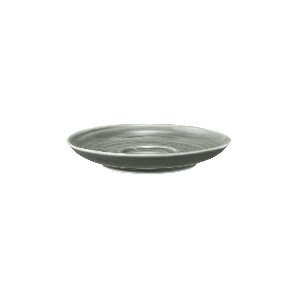 ESPRESSOUNTERTASSEN Terra Perlgrau ø 12 cm 6er Set - Grau, Keramik (12cm) - Seltmann Weiden