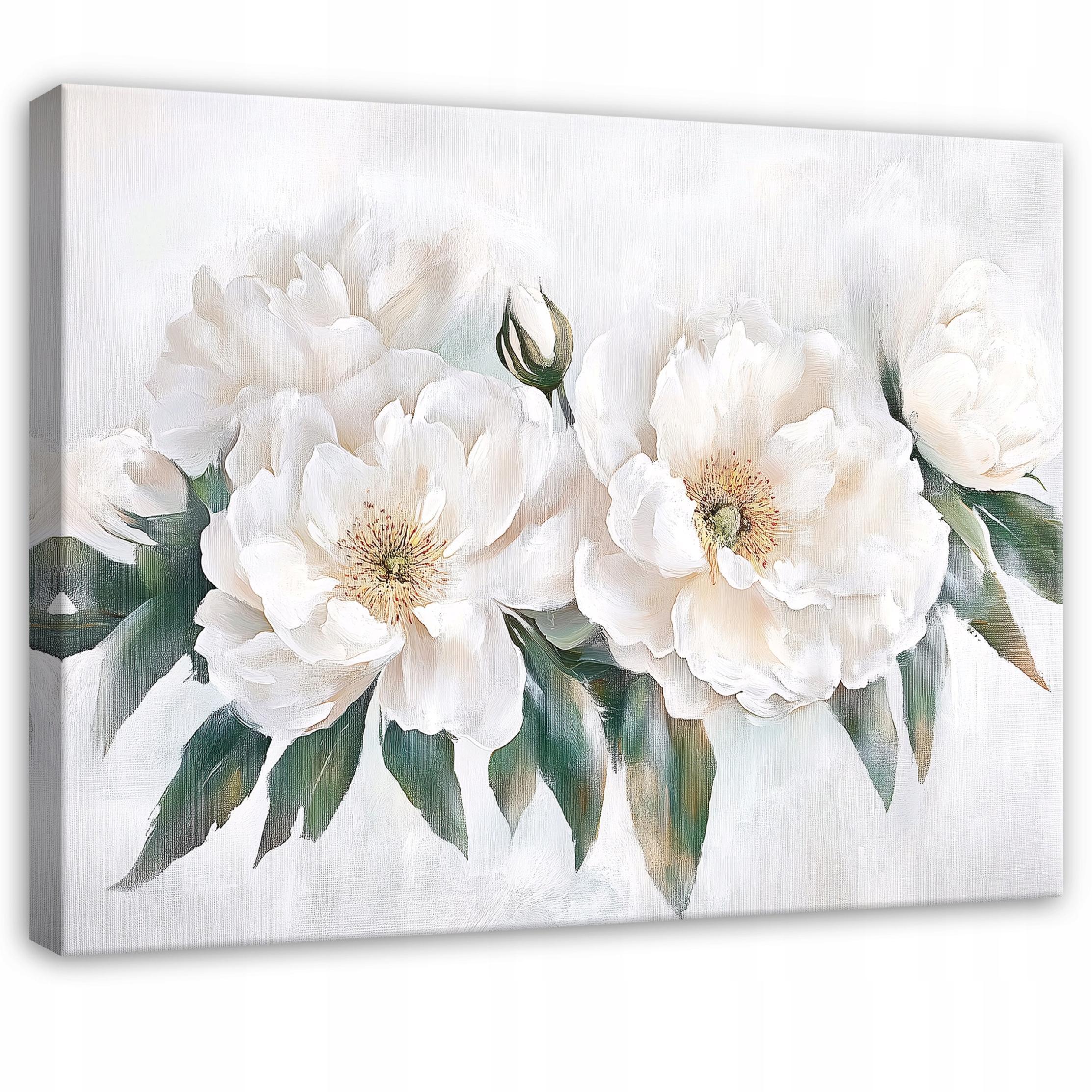 BILDER Abstrakt Blumen Wohnzimmer 120x80 - Multicolor, Holzwerkstoff (120/80cm) - Wallarena
